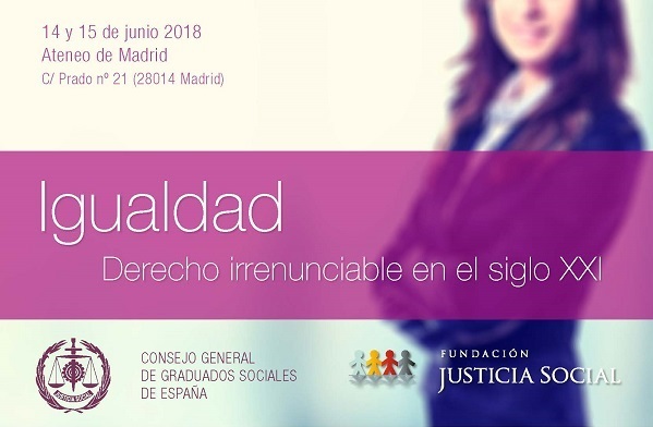 JORNADA DE IGUALDAD - DERECHO IRRENUNCIABLE EN EL SIGLO XXI