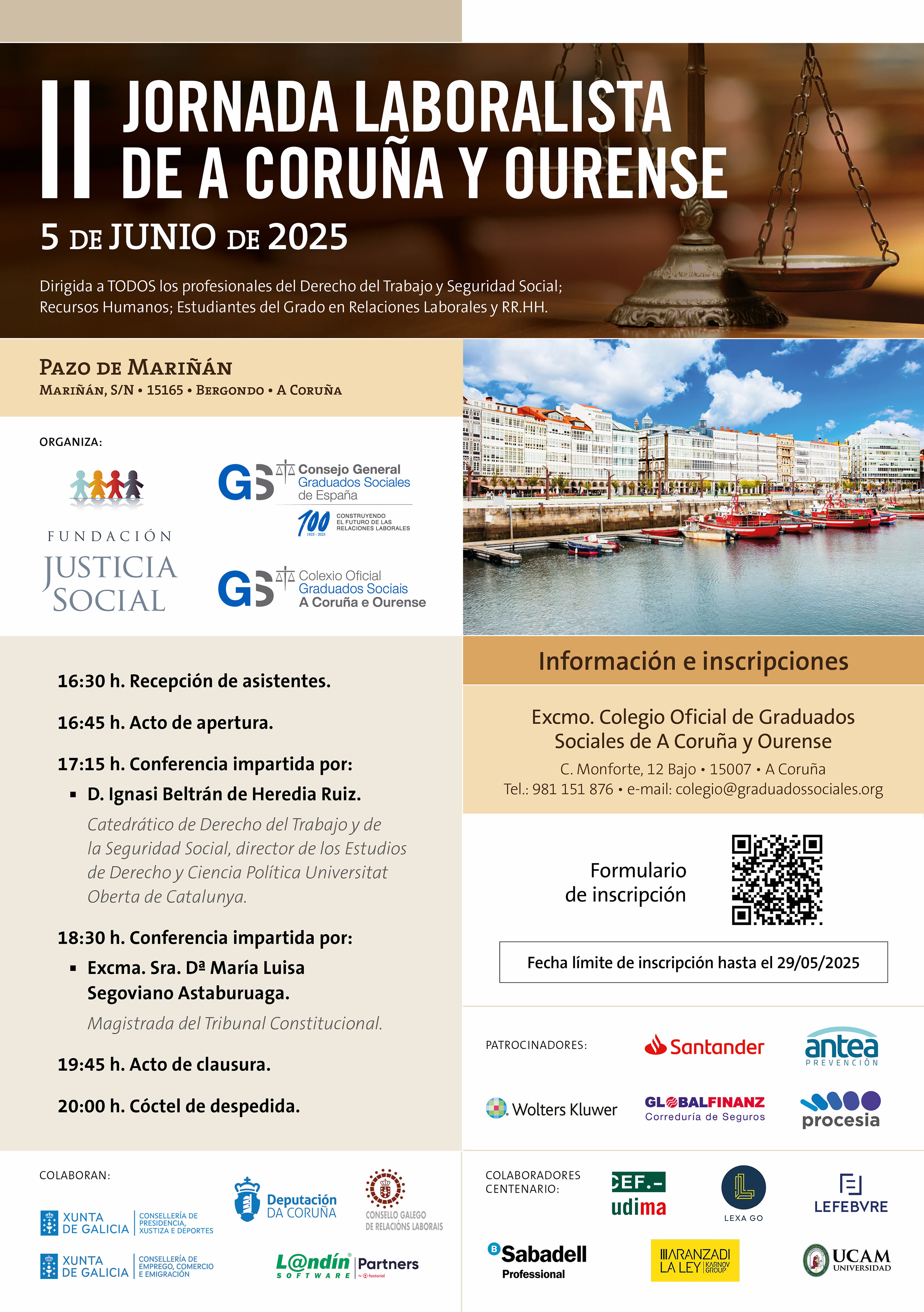  II JORNADA LABORALISTA DE A CORUÑA Y OURENSE 