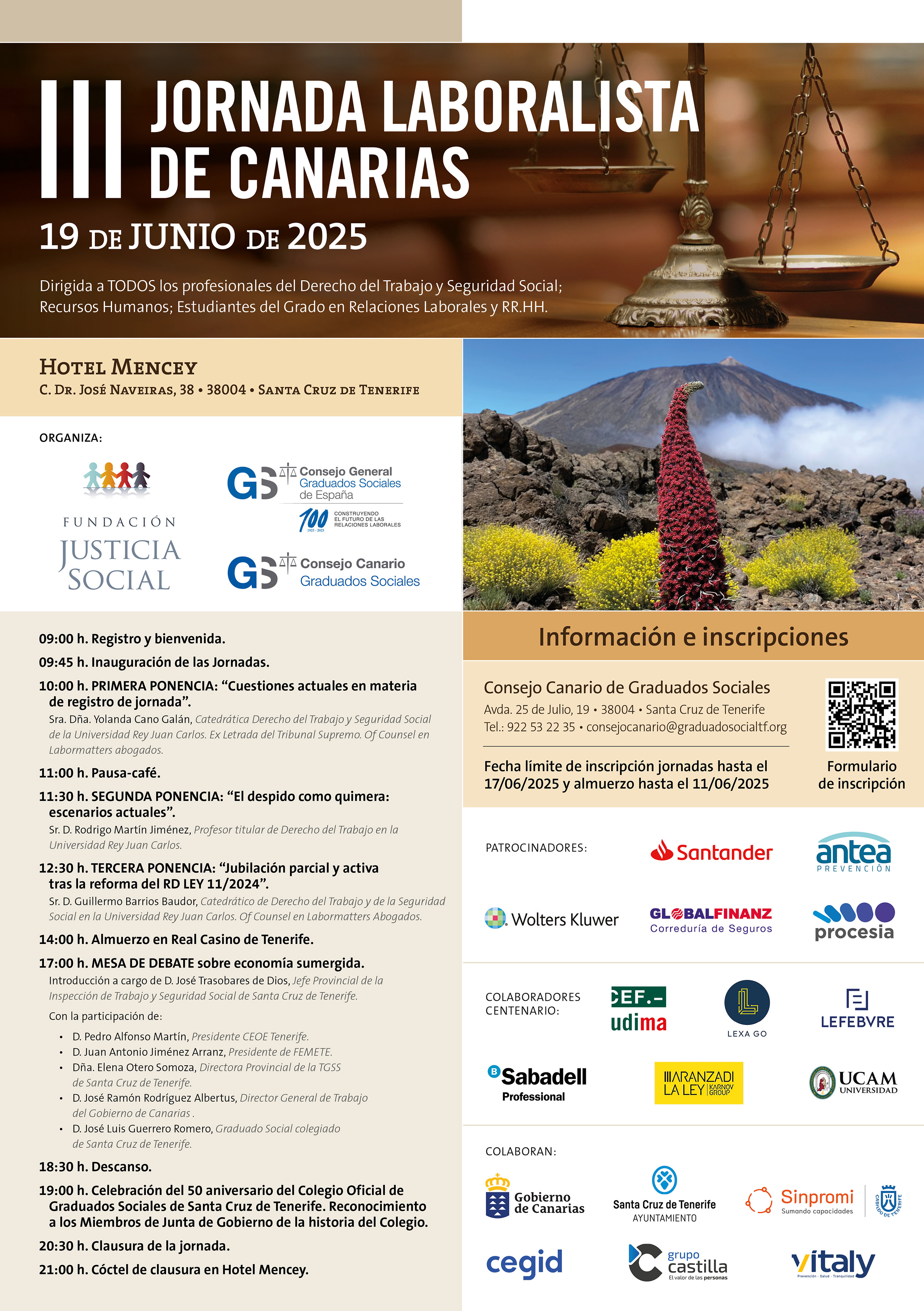 III JORNADA LABORALISTA DE CANARIAS 