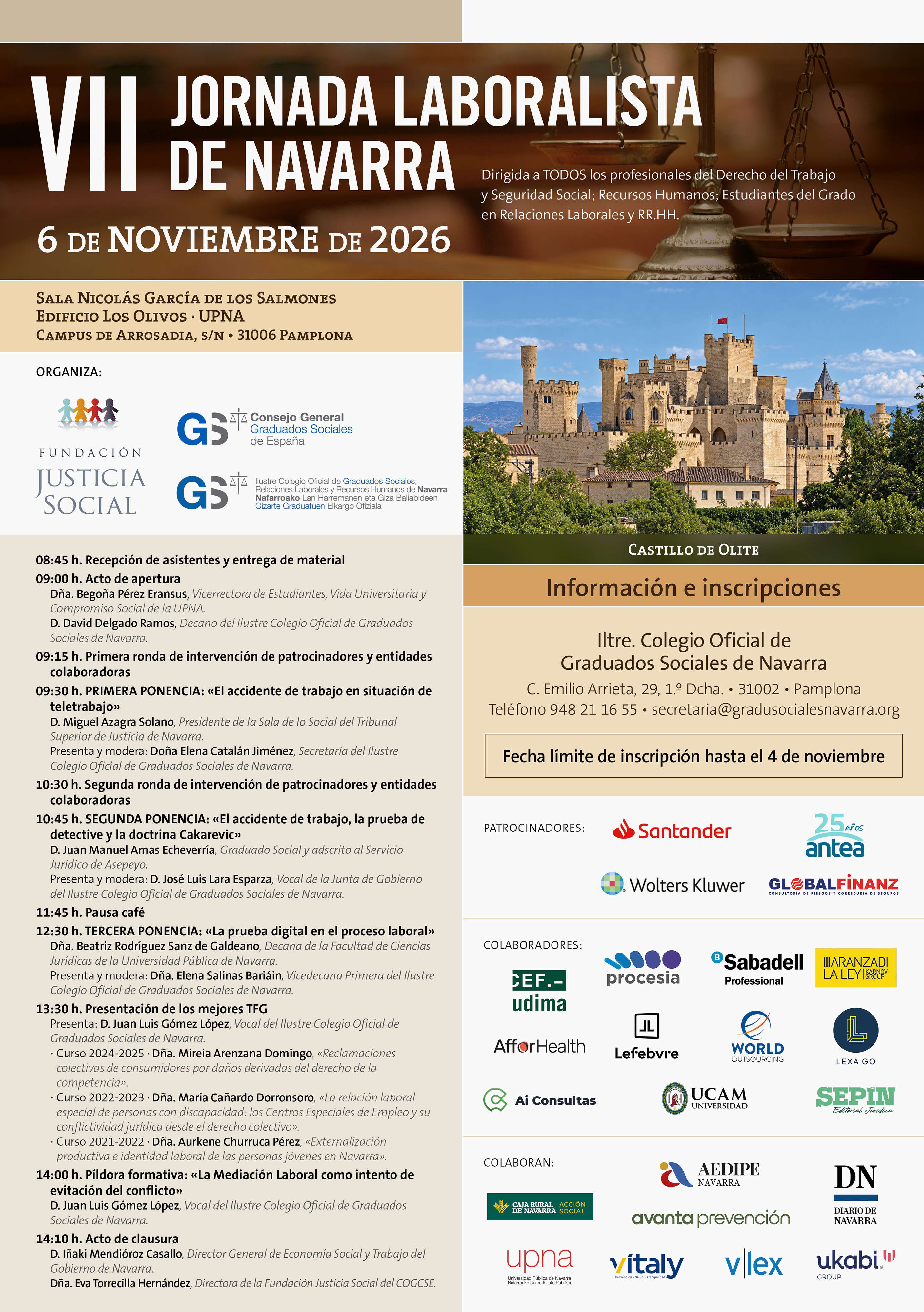 VII JORNADA LABORALISTA DE NAVARRA