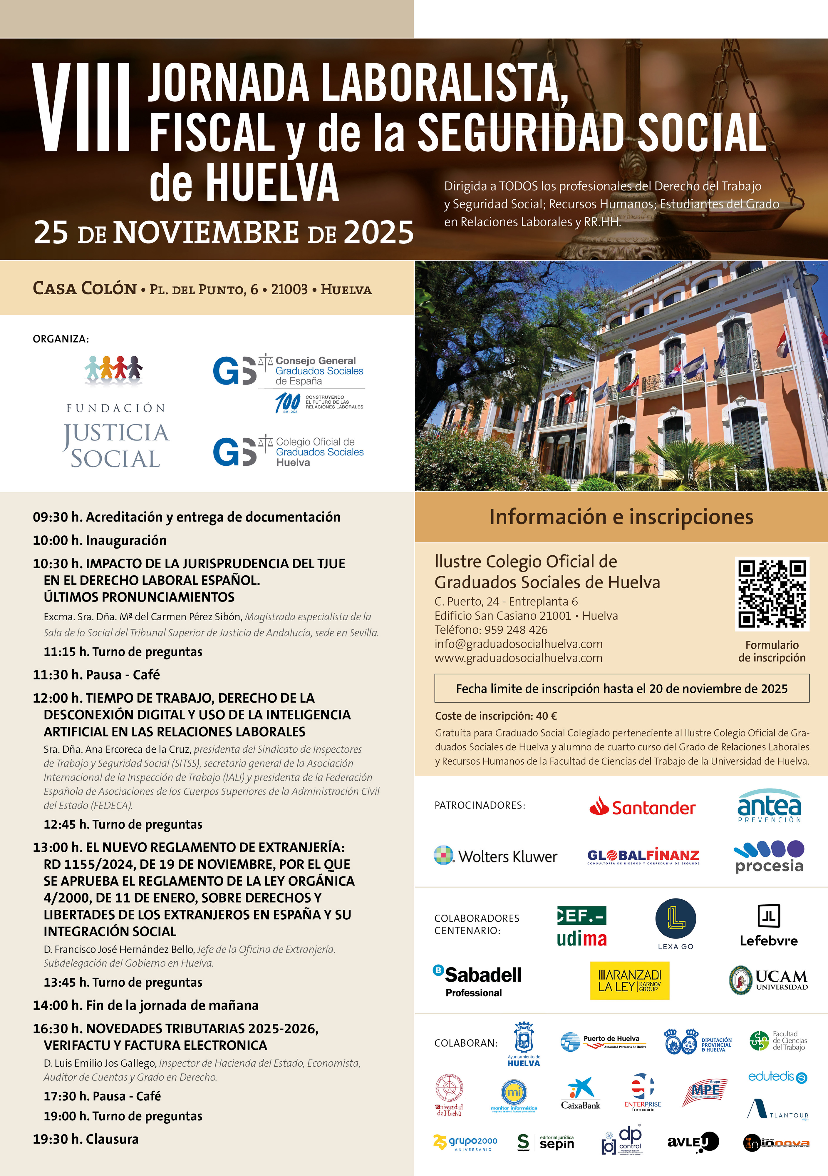 JORNADA LABORALISTA DE HUELVA