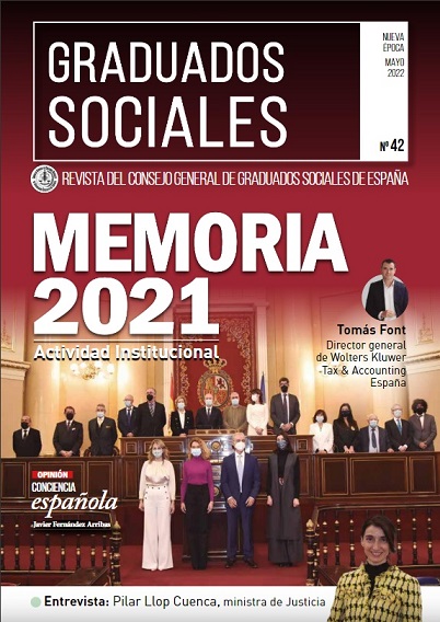 Memoria del Consejo General de Graduados Sociales 2021
